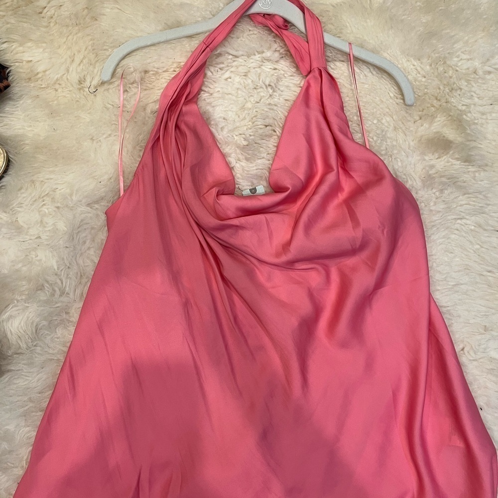 NWT DOLAN cowl neck halter top, Size 1X - Picture 4 of 6